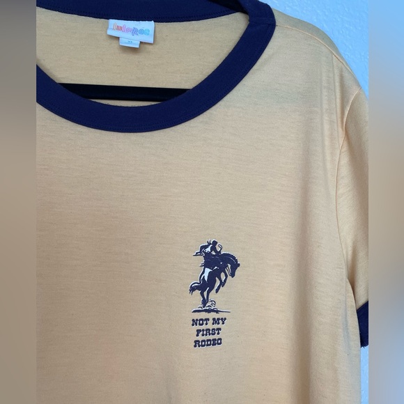 LuLaRoe Not My First Rodeo T-Shirt - Picture 2 of 4